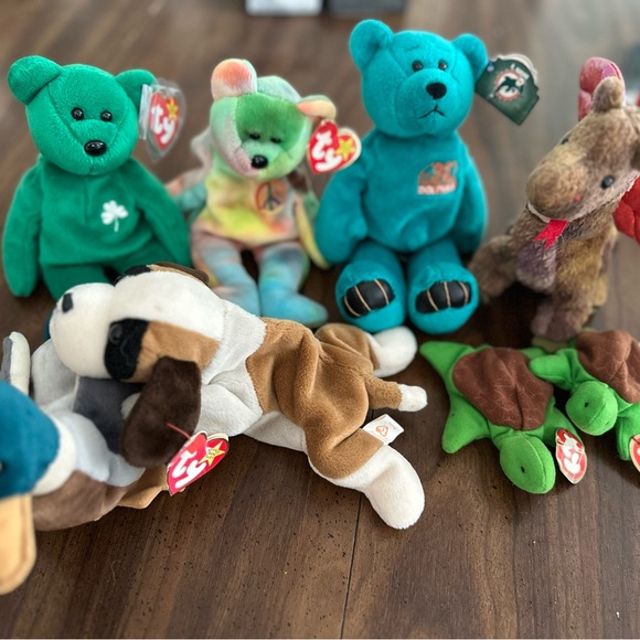Ty Other - Lot of 8 Ty Beanie Baby Stuffed Animal Collection